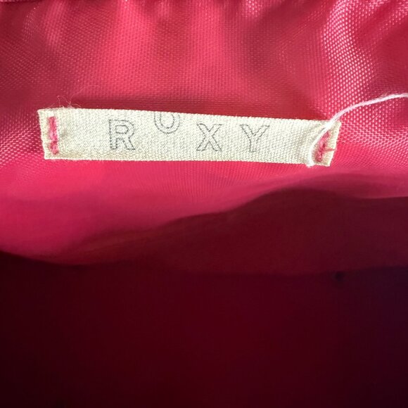 Roxy Carry On Weekend Overnight Bag Vintage Y2k Coated Vinyl - Picture 8 of 11